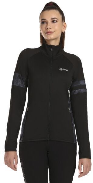 KILPI JUNIE Dámska mikina, čierna, veľkosť