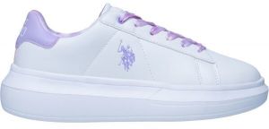 U.S. POLO ASSN. HELIS Dievčenská voľnočasová obuv, biela, veľkosť