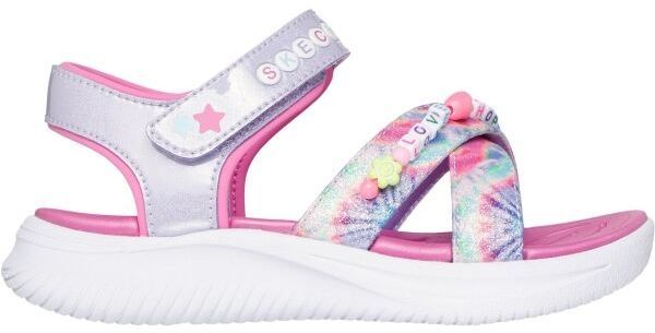 Skechers JUMPSTERS SANDAL - TIE DYE BFFS Dievčenské sandále, ružová, veľkosť