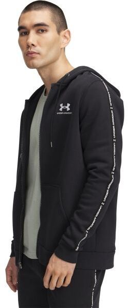 Under Armour ICON FLEECE HOODIE Pánska mikina, čierna, veľkosť