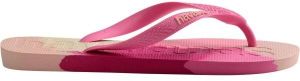 HAVAIANAS TOP LOGO MANIA COLORS II Unisex žabky, ružová, veľkosť 37/38
