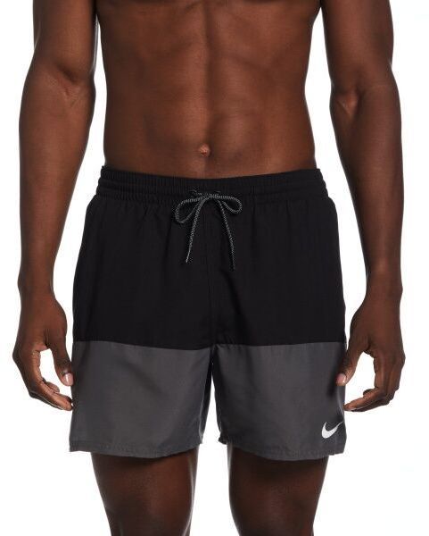 Nike SPLIT 5 Pánske plavecké šortky, čierna, veľkosť
