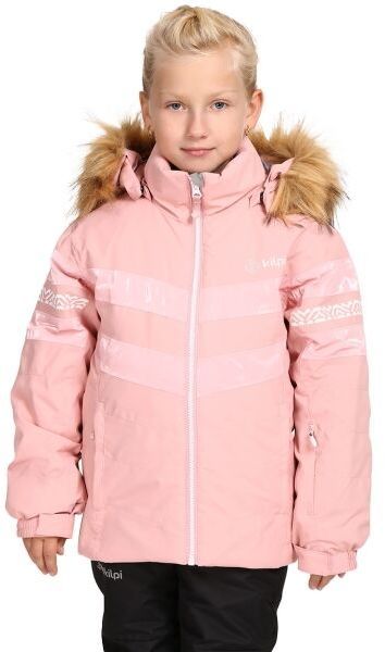 KILPI DALILA Dievčenská lyžiarska bunda, ružová, veľkosť