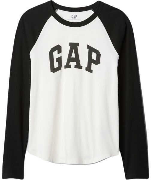 GAP VINTAGE CREW LOGO Dámske tričko, biela, veľkosť