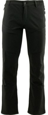 ALPINE PRO MUSAR Pánske softshellové nohavice, čierna, veľkosť