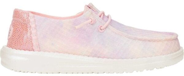 HEY DUDE WENDY Y MERMAID SHIMMER Dievčenská voľnočasová obuv, ružová, veľkosť