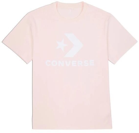 Converse STANDARD FIT CENTER STAR CHEV Unisex tričko, ružová, veľkosť