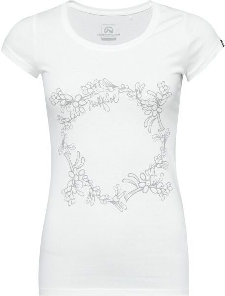 Northfinder RIKKI Dámske tričko, biela, veľkosť