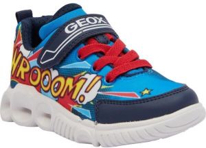 Geox J WROOM B. D Detská vychádzková obuv, modrá, veľkosť