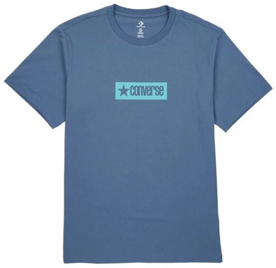 Converse ARCHIVE BOX TEE Pánske tričko, modrá, veľkosť