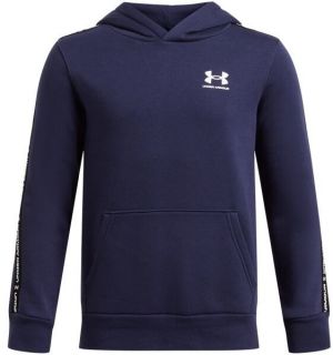 Under Armour ICON FLEECE HOODIE Chlapčenská mikina, tmavo modrá, veľkosť M
