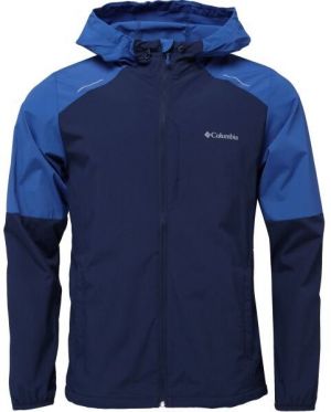 Columbia TECH NYLON HOODIE Pánska bunda, tmavo modrá, veľkosť