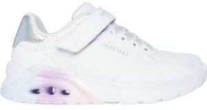 Skechers UNO LITE 2.0 Dievčenská vychádzková obuv, biela, veľkosť