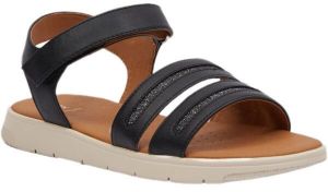 Geox D DANDRA Dámske sandále, čierna, veľkosť