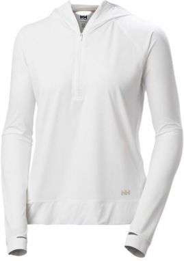 Helly Hansen SHINE SOLEN 1/2 ZIP Dámsky top, biela, veľkosť