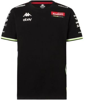 Kappa AMIRIM VR46 Pánske tričko, černá, veľkosť