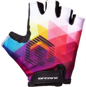 Arcore LUKE II Dievčenské cyklistické rukavice, mix, veľkosť 10Y