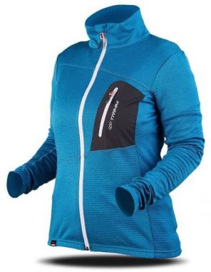 TRIMM MICRON LADY Dámska mikina, modrá, veľkosť