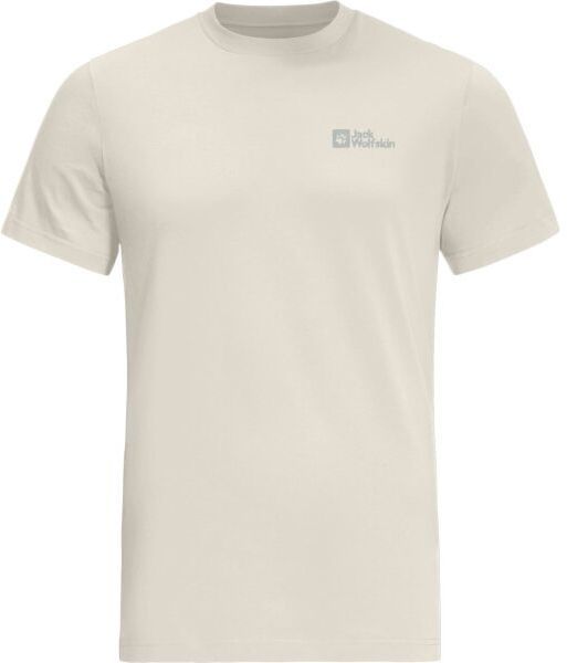 Jack Wolfskin ESSENTIAL T M Pánske tričko, biela, veľkosť