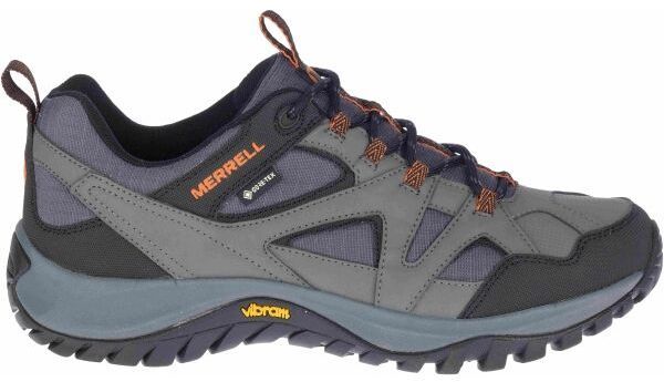 Merrell BRYCE RADIUS GTX Pánska treková obuv, tmavo sivá, veľkosť 41.5