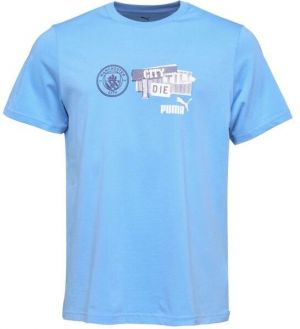 Puma MANCHESTER CITY FC NRGY TEE Pánske tričko, svetlomodrá, veľkosť