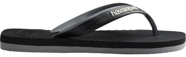 HAVAIANAS DUAL Pánske žabky, čierna, veľkosť 47/48