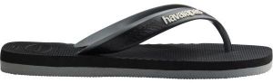 HAVAIANAS DUAL Pánske žabky, čierna, veľkosť 47/48