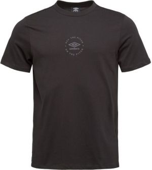 Umbro RLXS TEE ESSENTIALS Pánske tričko, čierna, veľkosť