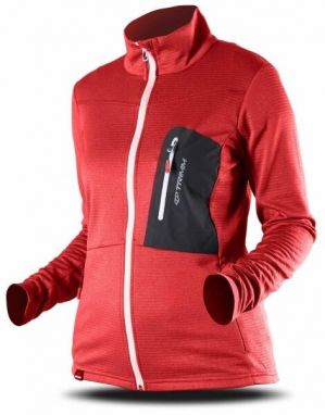 TRIMM MICRON LADY Dámska mikina, červená, veľkosť