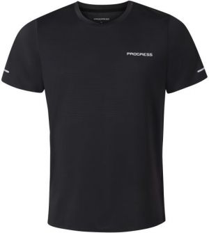 PROGRESS PREDATOR Pánske športové tričko, čierna, veľkosť
