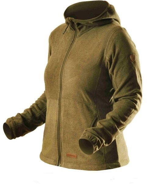 TRIMM NEONA Dámska flísová mikina, khaki, veľkosť