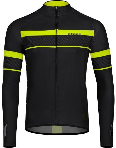 Etape COMFORT 2.0 Pánsky cyklistický dres, čierna, veľkosť