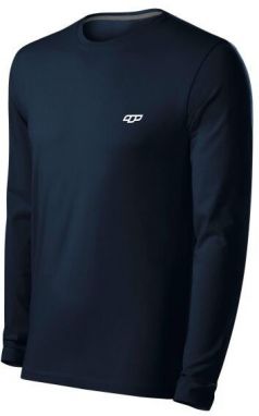 TRIMM BRAVE Pánske tričko s dlhým rukávom, tmavo modrá, veľkosť XXXL