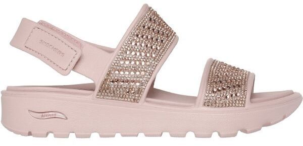 Skechers ARCH FIT FOOTSTEPS Dámske sandále, ružová, veľkosť