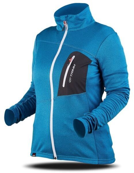 TRIMM MICRON LADY Dámska mikina, modrá, veľkosť