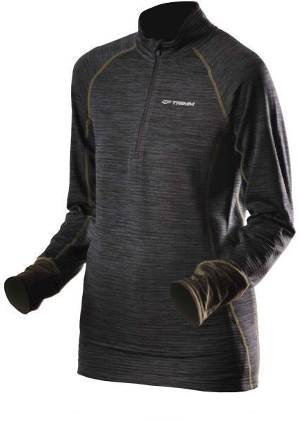 TRIMM CLINIC LADY Dámska mikina, khaki, veľkosť