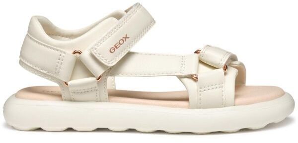 Geox J SANDAL PUFFYPOP C Dievčenské sandále, béžová, veľkosť