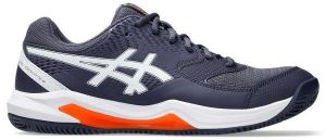 ASICS GEL-DEDICATE 8 CLAY Pánska tenisová obuv, tmavo modrá, veľkosť 46