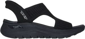 Skechers ARCH FIT 2.0 - MY EVERYDAY Dámske sandále, čierna, veľkosť