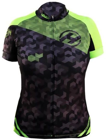 HAVEN SINGLETRAIL WOMEN Dámsky cyklistický dres, čierna, veľkosť