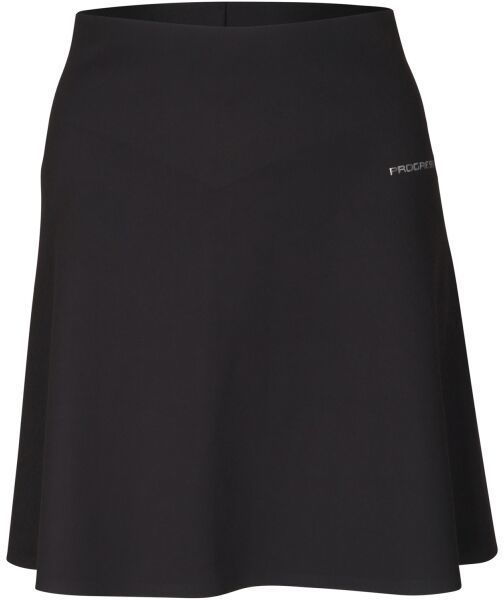 PROGRESS ZORA SKIRT Dámska športová sukňa, čierna, veľkosť