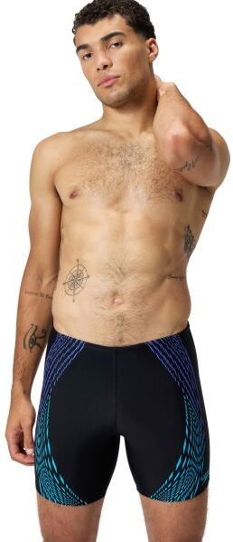 Speedo DUO LOGO PRINT Pánske plavky, čierna, veľkosť