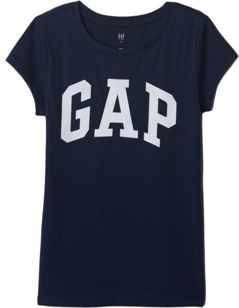 GAP V-HS SS VALUE LOGO TEE Dievčenské tričko, tmavo modrá, veľkosť