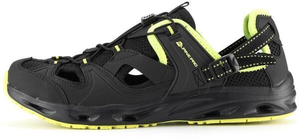 ALPINE PRO FIER Pánske sandále, čierna, veľkosť