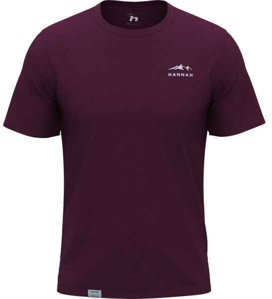 Hannah FRED Pánske tričko, vínová, veľkosť