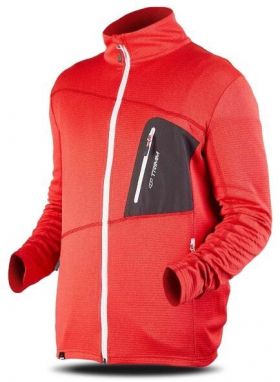TRIMM MICRON Pánska mikina, červená, veľkosť XXXL