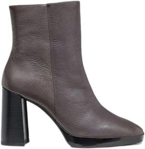 Geox D TEULADA Štýlová členková obuv, sivá, veľkosť