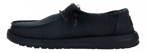 HEY DUDE WENDY EYELET Dámska voľnočasová obuv, čierna, veľkosť