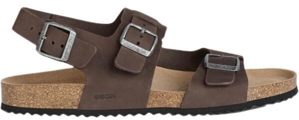 Geox U SANDAL Pánske letné sandále, hnedá, veľkosť