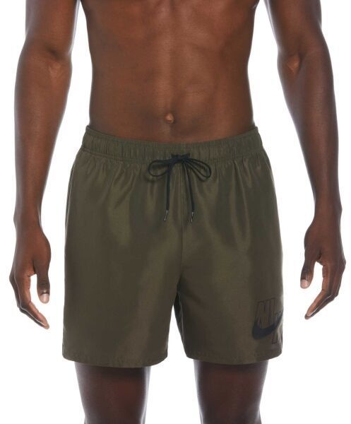 Nike LOGO SOLID 5 Pánske kúpacie šortky, khaki, veľkosť